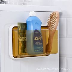 Kitchen refrigerator shelf storage box cling film storage box magnet adsorption refrigerator hanging rack small items organization 