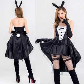 性感情趣内衣兔女郎兔子装制服爵士舞万圣节女歌手领舞服DS演出服