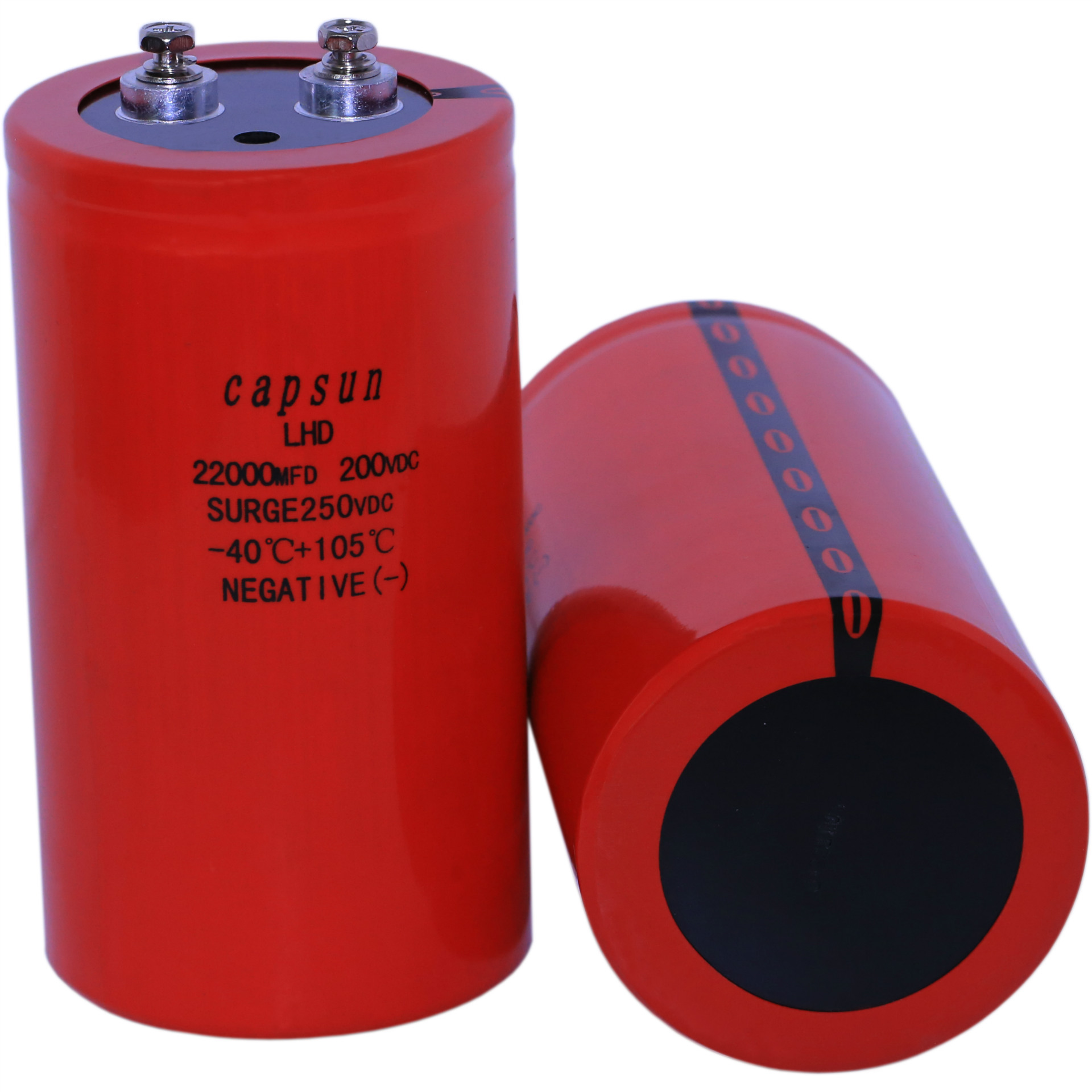 电容大型铝电解电容 200v22000uf LHD 3000万次螺柱焊专用电容器