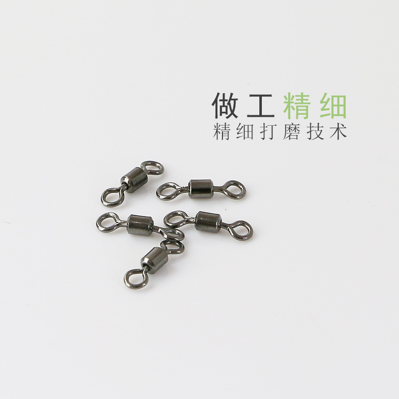 Jinhong artes de pesca etiqueta bolsa de mesa de pesca giratoria americana artes de pesca ocho anillo conector accesorios de artes de pesca