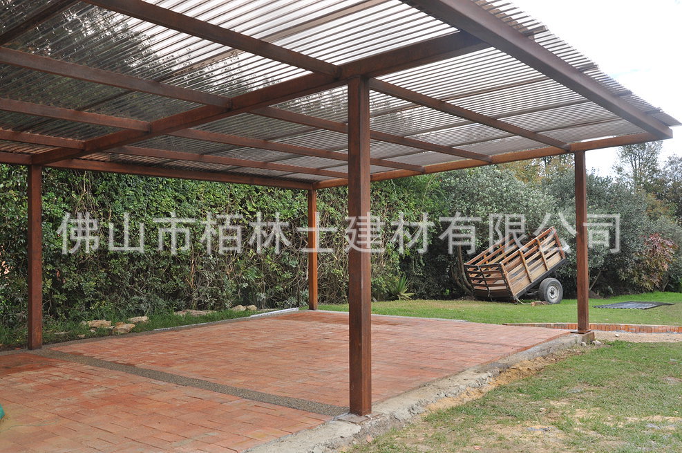 别墅亮瓦PC透明瓦采光瓦PC波浪瓦塑料透明瓦阳光板厂家供应价格