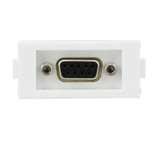 KUNYITA N86-616HK 232串口母头免焊接模块DB9针拧线墙面插座