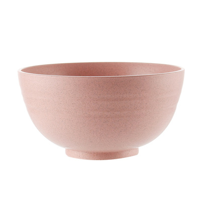 Aiside new creative wheat straw corrugated bowl health and environmental protection hot proof domestic rice bowl with noodle soup