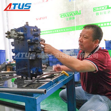 澳托士销售节流配件多路换向阀液压压力控制阀ATUS维修液压分配器