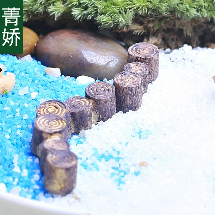 Цзин Цзяо 3 предмета дерево свая дерево Пирс дерево украшение из смолы микропейзаж ландшафтный дизайн Аксессуары Украшение DIY материал