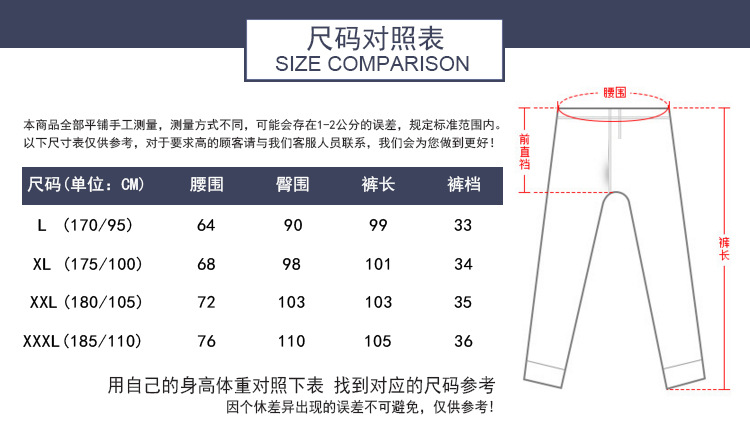 尺码表副本11