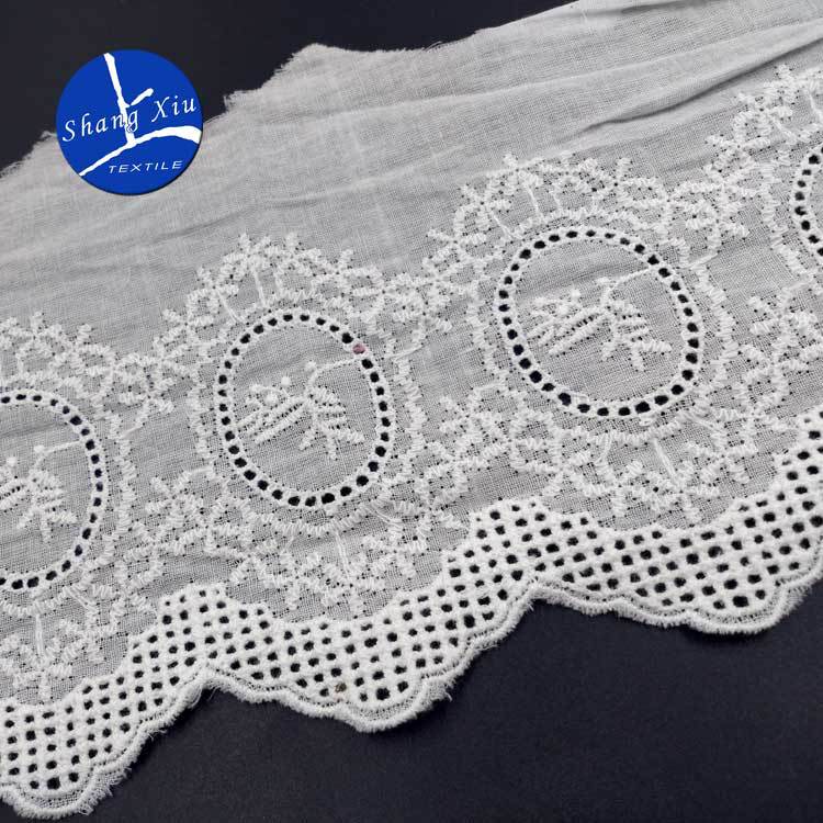 棉布 雕孔 绣花条码 全棉花边 镂空 水溶 刺绣 DIY手工布艺辅料