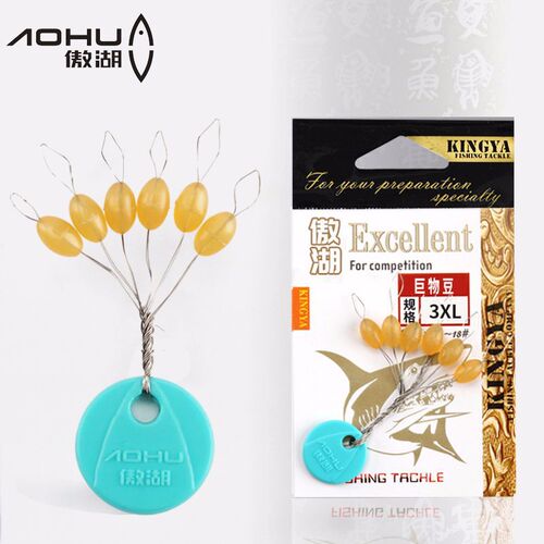 Aolhu Rubber Big Space Bean Giant Bluefish Sturgeon Suitable for 8-20 Large Main Line Accessories Non-Harmful Line Accessories