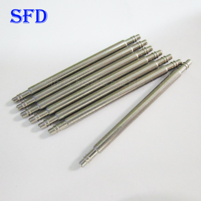 定制全鋼雙頭開關生耳活動手表鍾表配件耳針無托生耳杆18 12mm 31