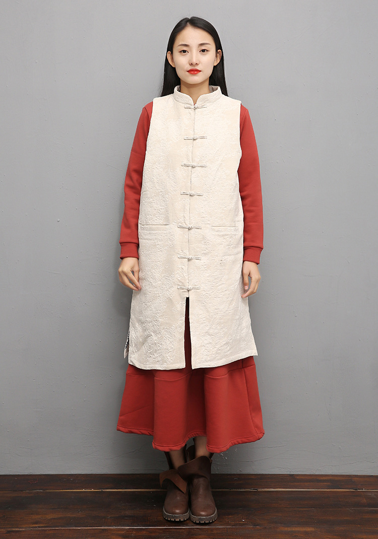 Gilet femme PLUME en Coton et lin - Ref 3318006 Image 26