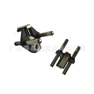 法国头黑色43长