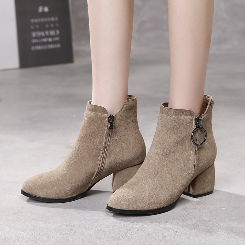 Bottes femme MINGFANG en En cuir - Ref 3355118 Image 45