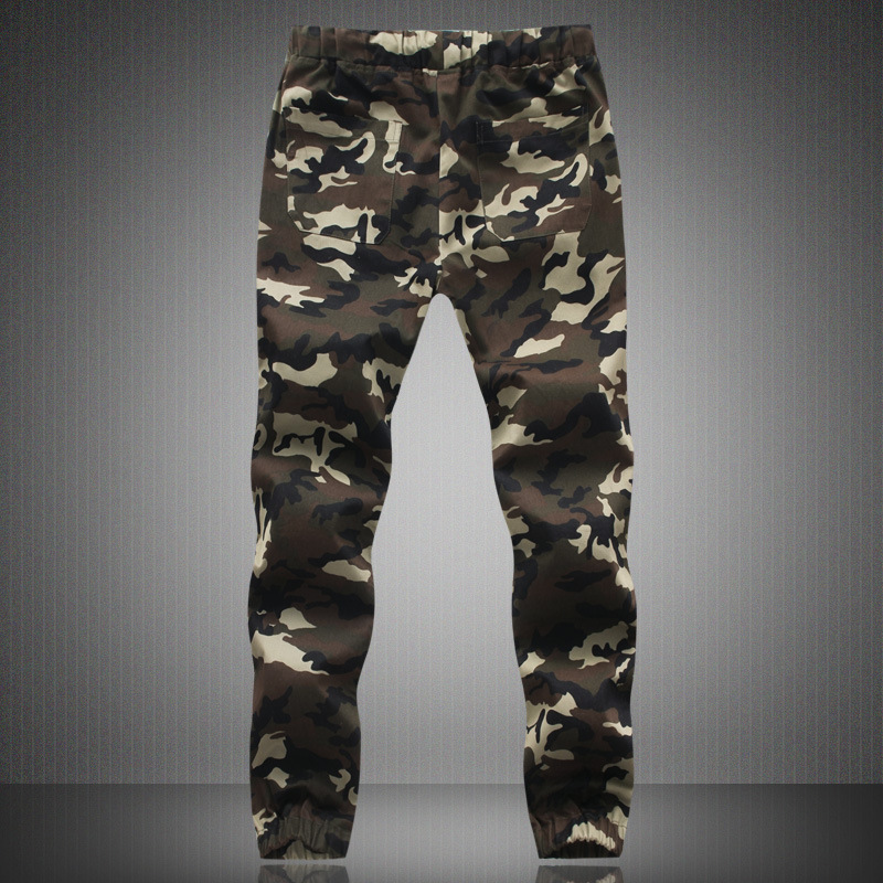 M-5X Mens Spring and Autumn Pencil Harem Pants Military Pants Loose Comfortable Cargo Trousers Camo Joggers Men's Casual Pants _voghion.com