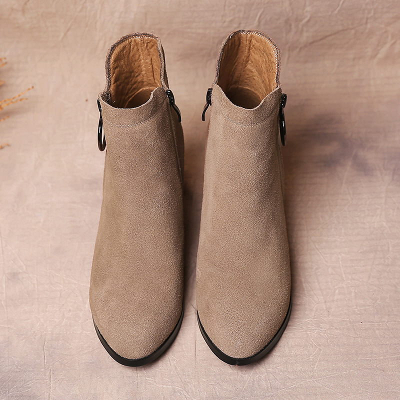 Bottes femme MINGFANG en En cuir - Ref 3355118 Image 37