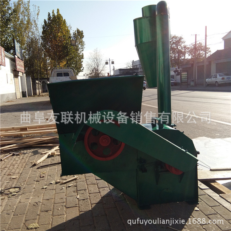 秸秆稻草粉碎机 自动进料饲料花生秧粉糠机 畜牧养殖稻草粉糠机23