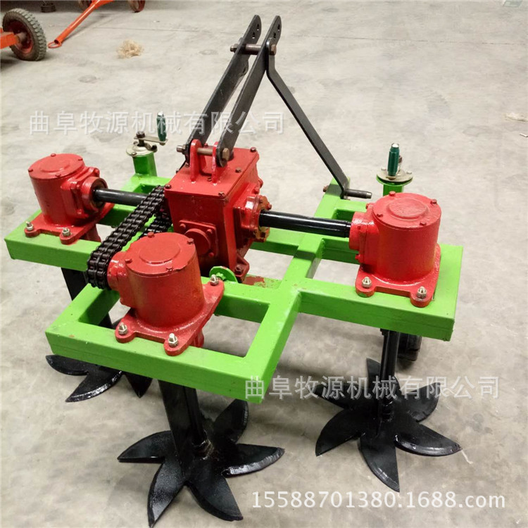 行走式3盘大蒜收货机价格   旋转刀盘出蒜机厂家现货