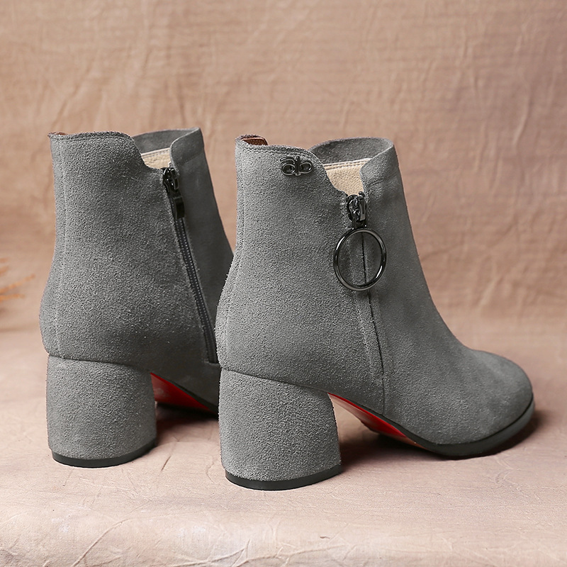 Bottes femme MINGFANG en En cuir - Ref 3355118 Image 30