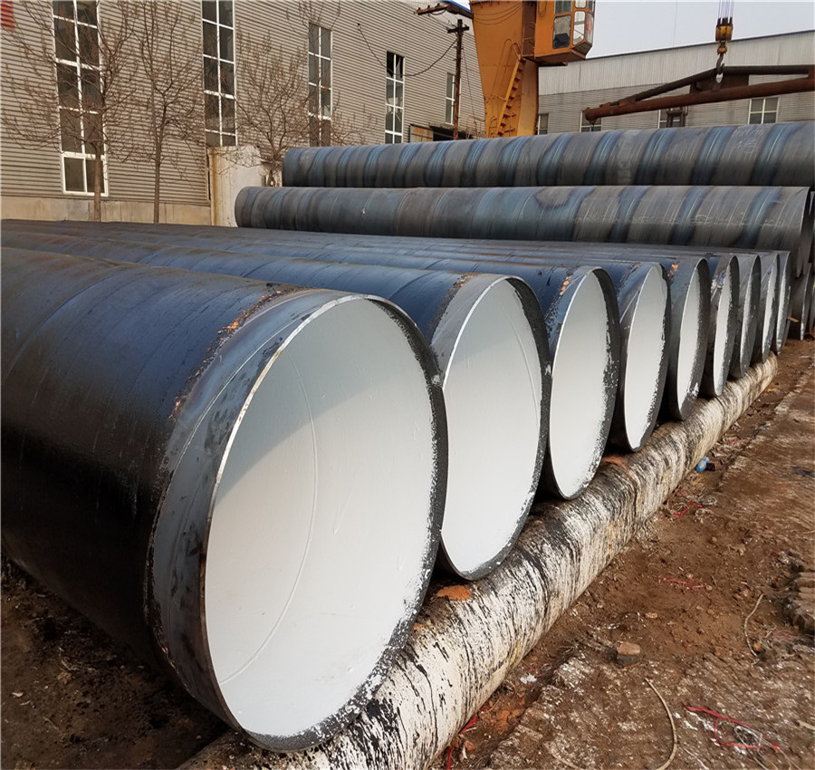 厂家供应城市输水管道用dn800螺旋钢管 IPN8710防腐螺旋钢管