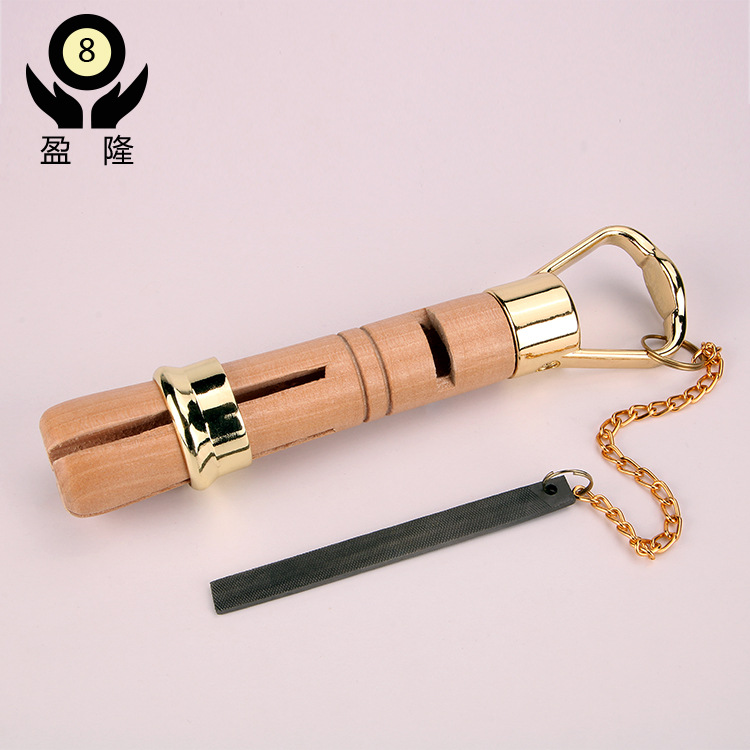 [厂价直销 量大价优]台球配件 红太阳木质杆头皮头压制器修理工具