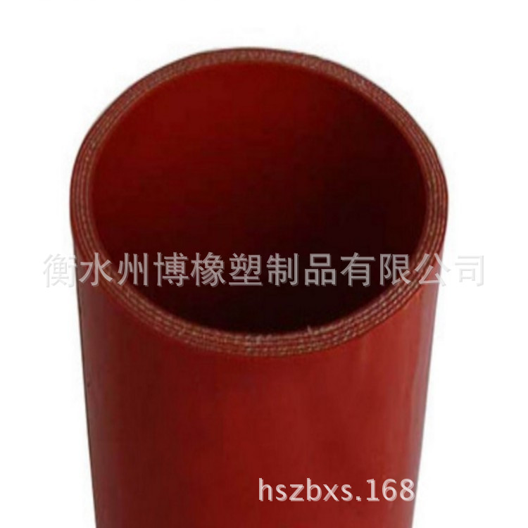 低温夹布硅胶管 加工定制大口径低压输水夹布蒸汽硅胶管