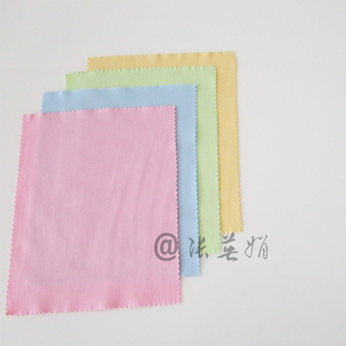 Zhener Glasses Cloth 200g Microfiber Single-sided Brushed Glasses Cloth Disposable Wiping Cloth Customized in Various Sizes