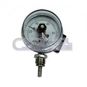 【秦控】温度传感器 WSSX-451电接点双金属温度计