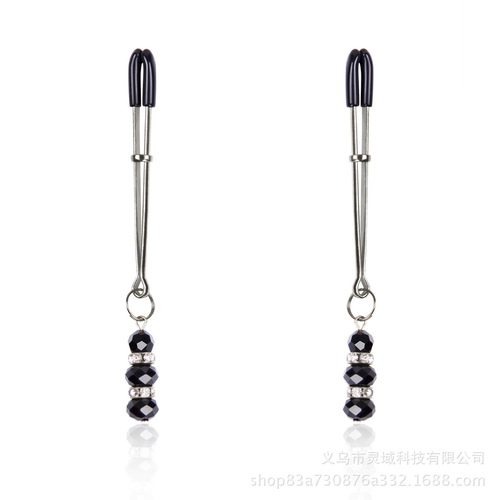 Factory direct supply of erotic breast clamps, diamond vaginal clamps, breast clamps, breast clamps, nipple clamps, nipple clamps, couples flirting products