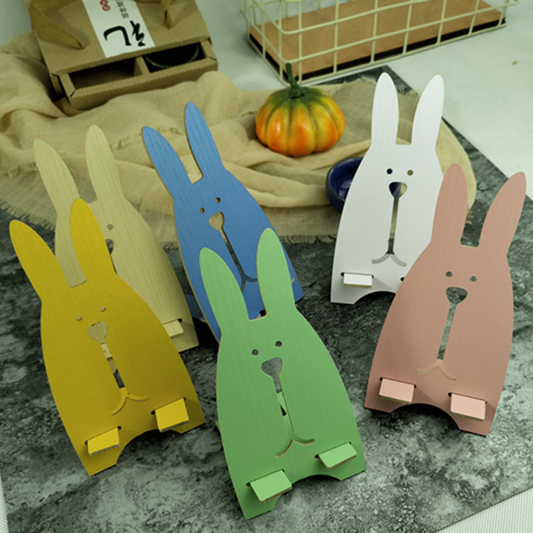 Cartoon wooden rabbit