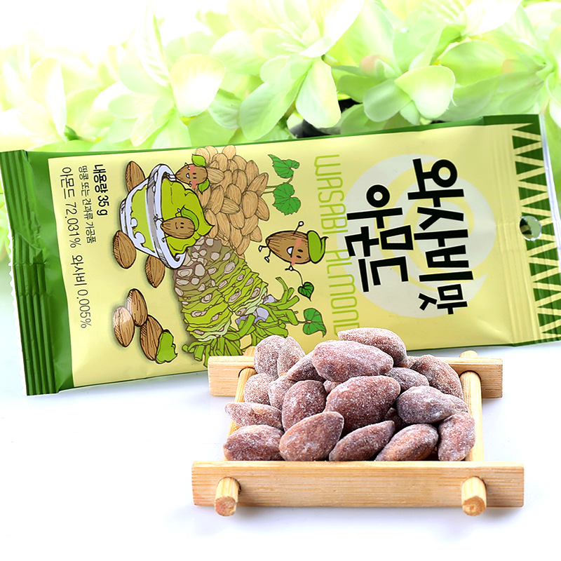 Tom Farm Gilim Korean Import Honey Mustard Almond Pistachio Nuts 35g