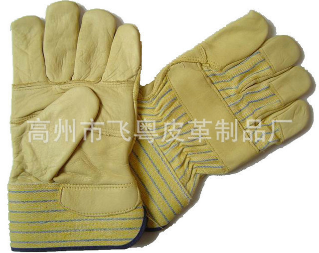 牛头层10.5寸皮革劳保手套