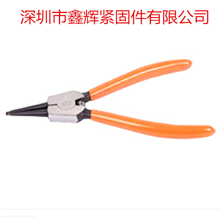 钢盾S047025 美式 轴用 直口卡簧钳 穴用直口 区口卡簧钳 挡圈钳