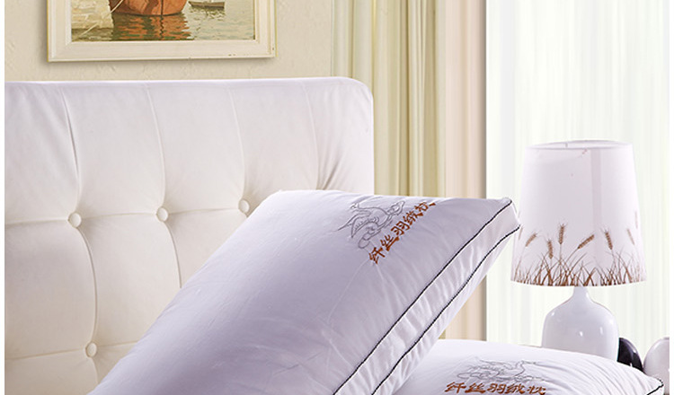 羽丝绒枕_懒人图_白鸭枕_05