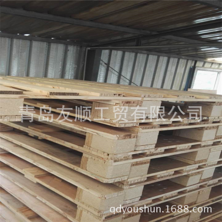 加厚供应木栈板 青岛厂家直销仓库叉车木托盘 批发销售熏蒸木木架