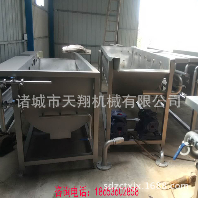 涡流清洗机 翻转按摩式清洗天翔牌涡流洗菜机 叶菜清洗设备厂家