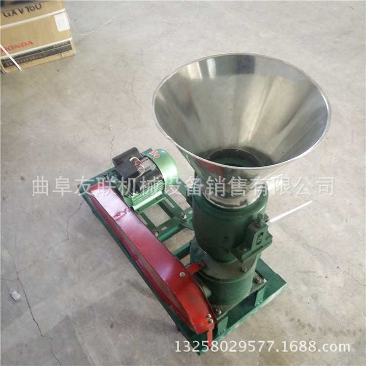 养殖饲料颗粒机 平模饲料颗粒机 秸秆颗粒饲料机 家用小型