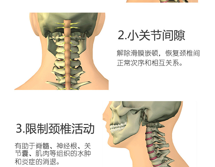 港盛急救颈托 医用颈托四合一颈托 MRI CT可用护颈可调节固定颈托-阿里巴巴