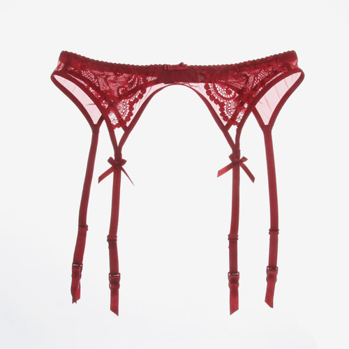 28834 Sexy Lace Garter Belt, Erotic Style, European & American Export, Original Order—Available in Black, Red, and White