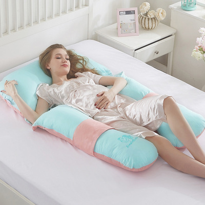 多功能孕妇枕抱枕侧卧枕纯棉可拆洗孕妇枕头u型午睡靠垫 厂家直销
