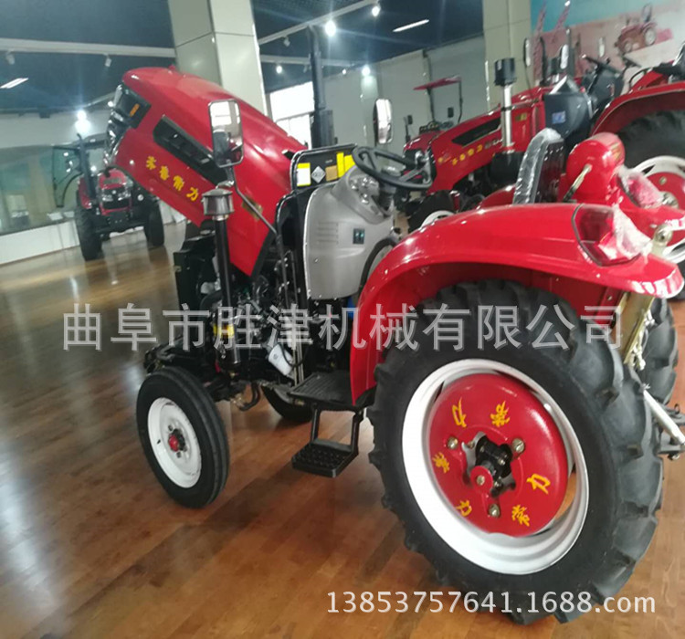 404多缸四驱拖拉机国3排放广州二手农用拖拉机