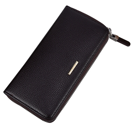 New Men's Long Wallet Wallet Business Casual Multifunctional Men's Handbag Wallet Wholesale Source