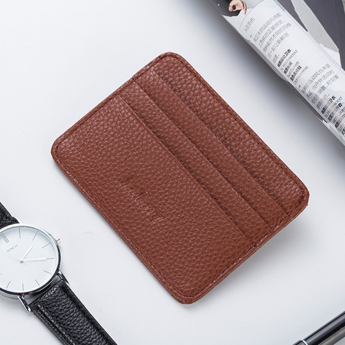 baellerry new card holder men's creative card holder multi-card slot women's multi-color card holder short thin large capacity