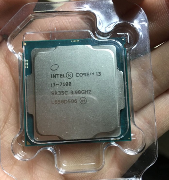 InteL I3 7100 CPU 散片   英特尔 cpu 代替6100配H310 B360