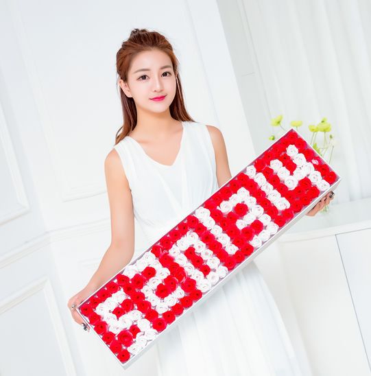 Valentine's Day Gift 150 Soap flower Gift box originality A birthday present Girlfriend Confidante rose Bouquet of flowers wholesale