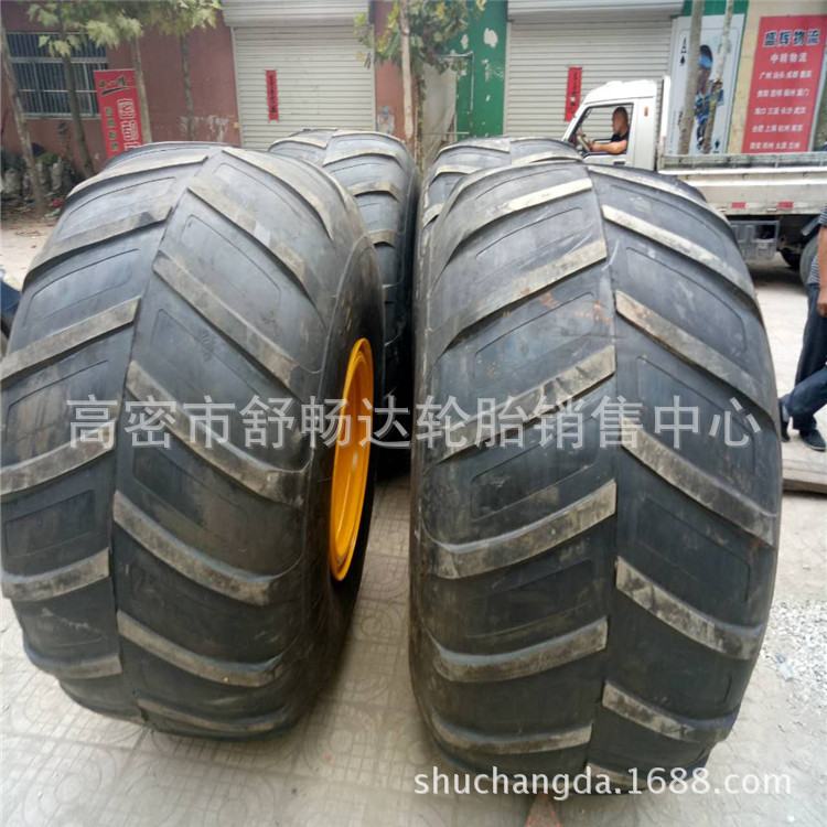 现货供应66X43.00-25风神牌 沙漠宽基轮胎 震源车真空轮胎