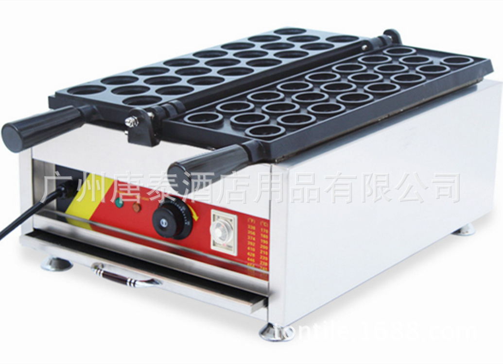 供应新动力不锈钢单板电热核桃华夫机松饼机蛋糕小吃设备NP-738