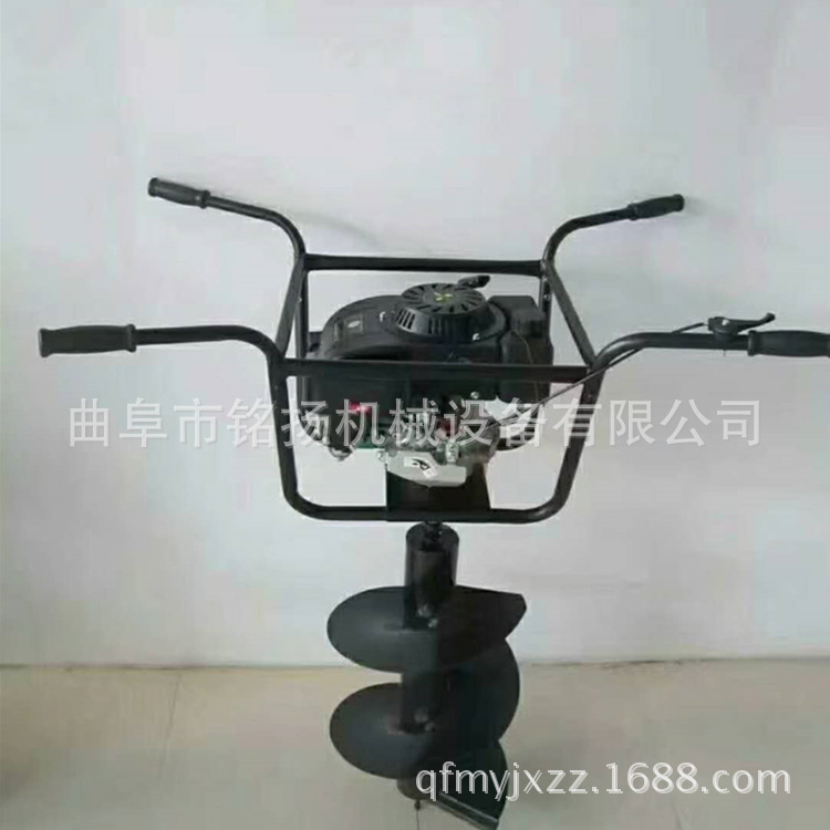 操作简单车载式挖坑机 手持多能挖坑机 电线杆打洞机