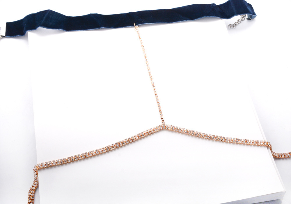 Nihaojewelry Fashion Flash Drill Leg Chain Jewelry Wholesale display picture 3