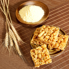 原味沙琪瑪硬脆老式蓮子酥3袋/盒蓮子酥兒時懷舊特產副零食品小吃