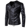 European Code new high-end men beat the locomotive coat tide brand leather jacket jacket oversize