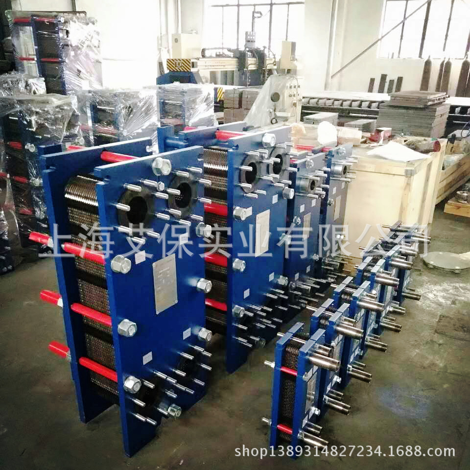 厂家供应 涂装生产线电镀液配套板式换热器 磷化液加热板式换热器